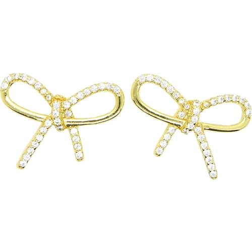 Charlotte-Lexi-Gold-Plated-Sterling-Silver-Bow-Stud-Earrings